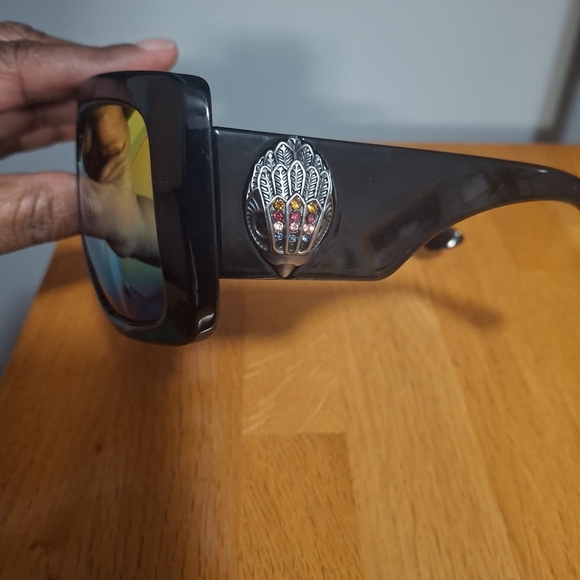 Kurt Geiger Rectangular Oversized Sunglasses main image 9